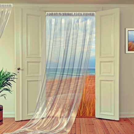 Welke kleur gordijnen maken een kamer groter?